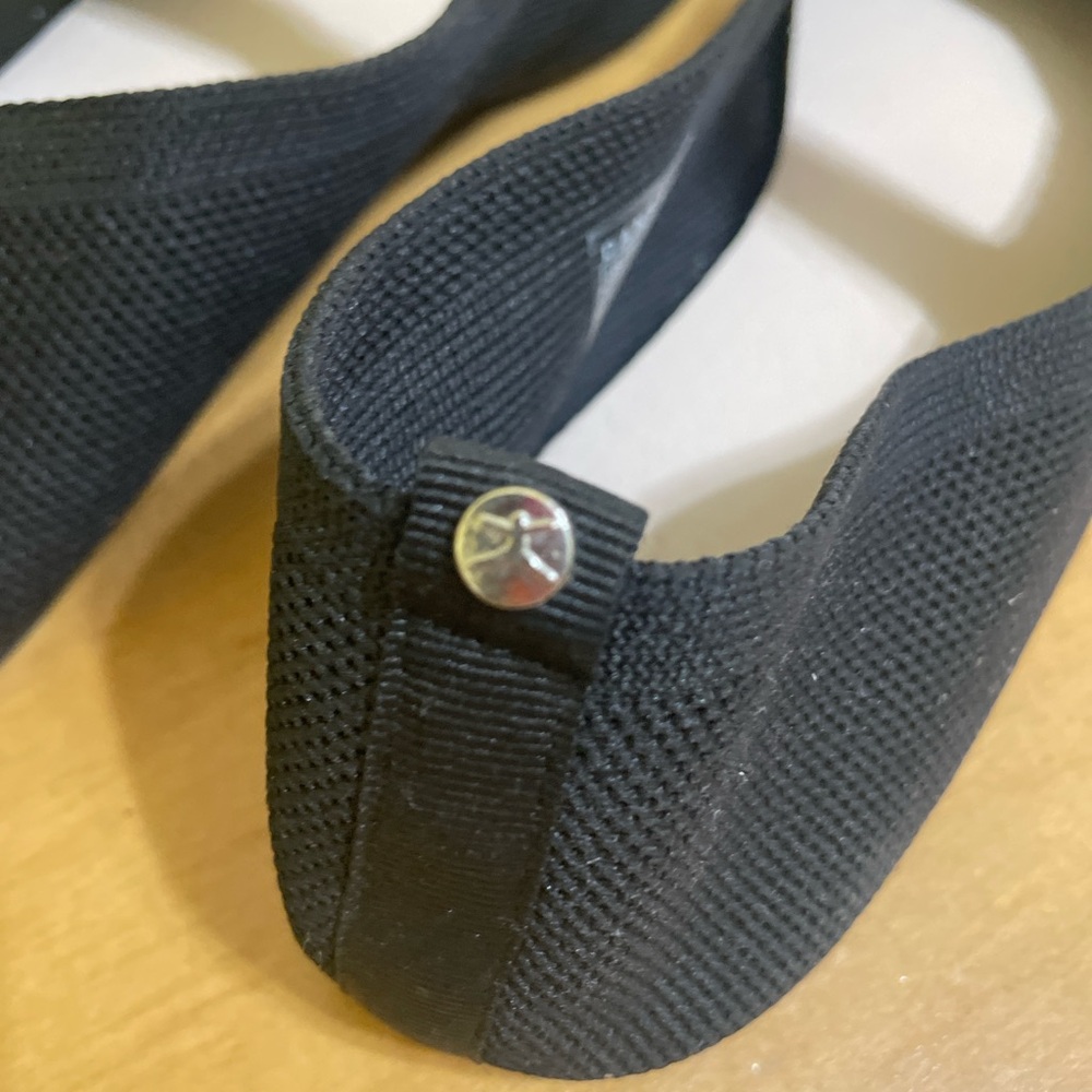 Danskin Black Knit Ballet Flat